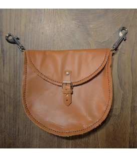 Pochette en cuir