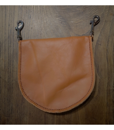 Pochette en cuir