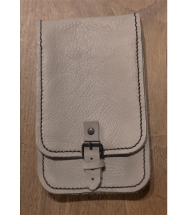 Pochette en cuir