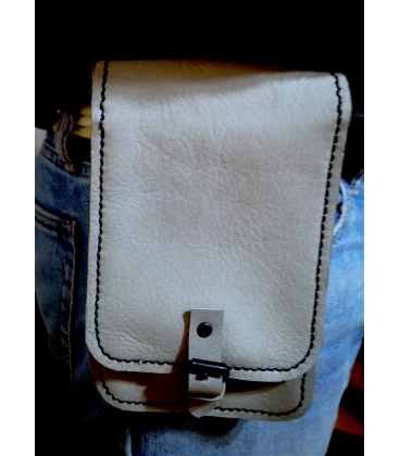 Pochette en cuir