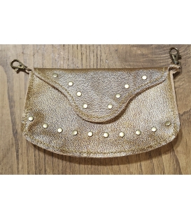 Pochette en cuir