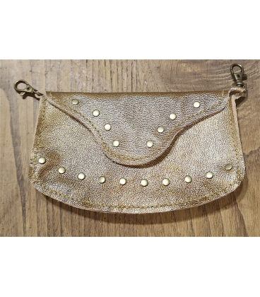 Pochette en cuir