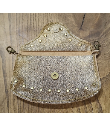 Pochette en cuir