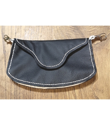 Pochette en cuir