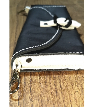 Pochette en cuir