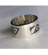 Bague anneau argent ethnique