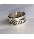 Bague anneau argent ethnique
