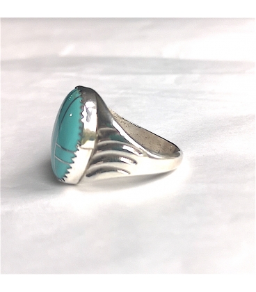 Bague zuni turquoise