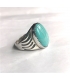 Bague zuni turquoise
