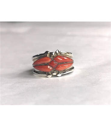 Bague corail