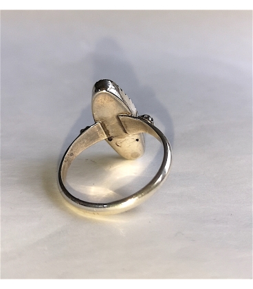 Bague turquoise verte