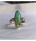 Bague turquoise verte