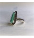 Bague turquoise verte
