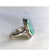 Bague turquoise verte