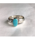 bague avec turquoise