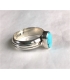 bague avec turquoise
