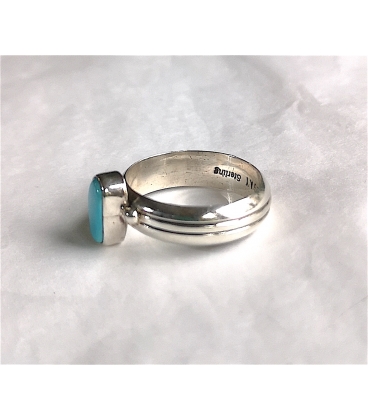 bague avec turquoise