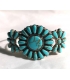 Bracelet marguerite turquoise