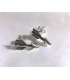 Boucles d'oreilles flèches argent
