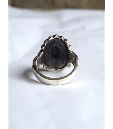 Bague tête chef indien