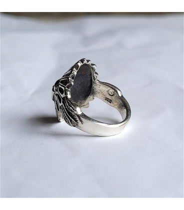 Bague tête chef indien