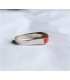 Bague anneau Corail