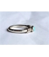 Bague anneau avec turquoise