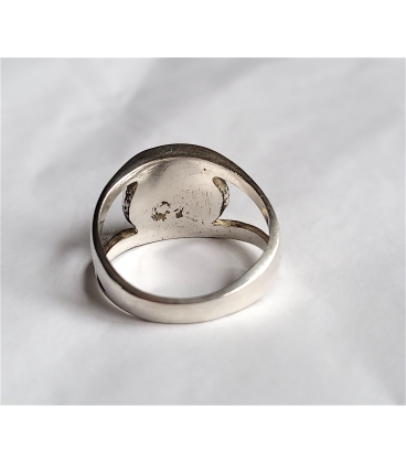 bague en pierre Larimar