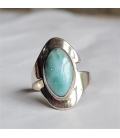 bague en pierre Larimar