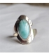 bague en pierre Larimar