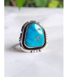 Bague Navajo turquoise