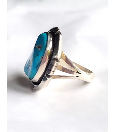 Bague Navajo turquoise