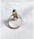 bague deux turquoises