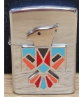 ZIPPO motif amérindien rapace