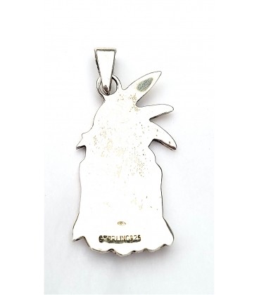 Pendentif portrait indien