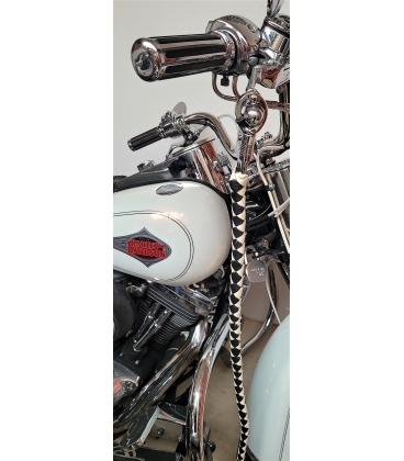 Ensemble fouet "whips" et lacet portefeuille assorti