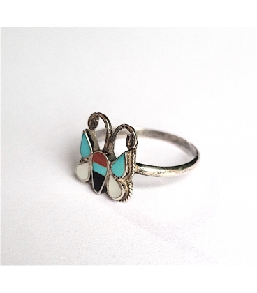 Bague papillon Zuni