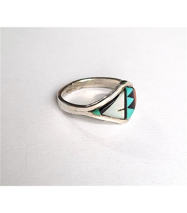 Bague Zuni en losange