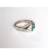 Bague Zuni en losange