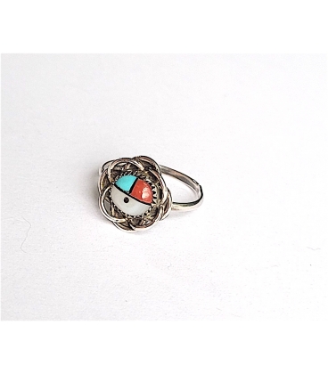 Bague fleur Zuni