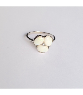 Bague trois opales