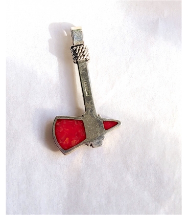 Pendentif Tomhawk Corail