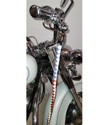 Fouet de guidon moto whips