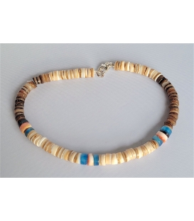 Bracelet en perles d'Heishi mélo de couleurs