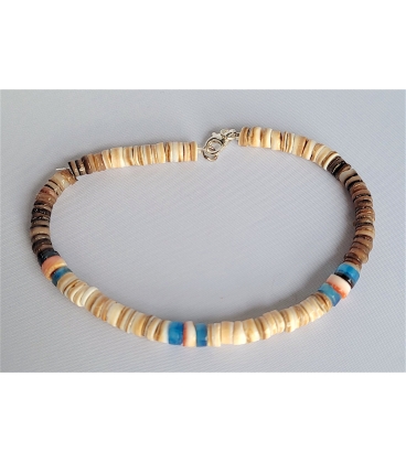 Bracelet en perles d'Heishi mélo de couleurs