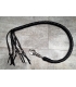 Whips "fouet de guidon" cuir noir