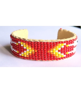 Bracelet perlé amerindien
