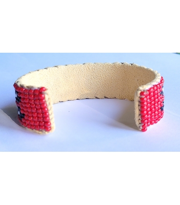 Bracelet perlé amerindien