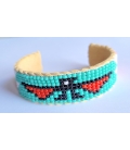 Bracelet perlé amerindien