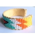 Bracelet perlé amerindien